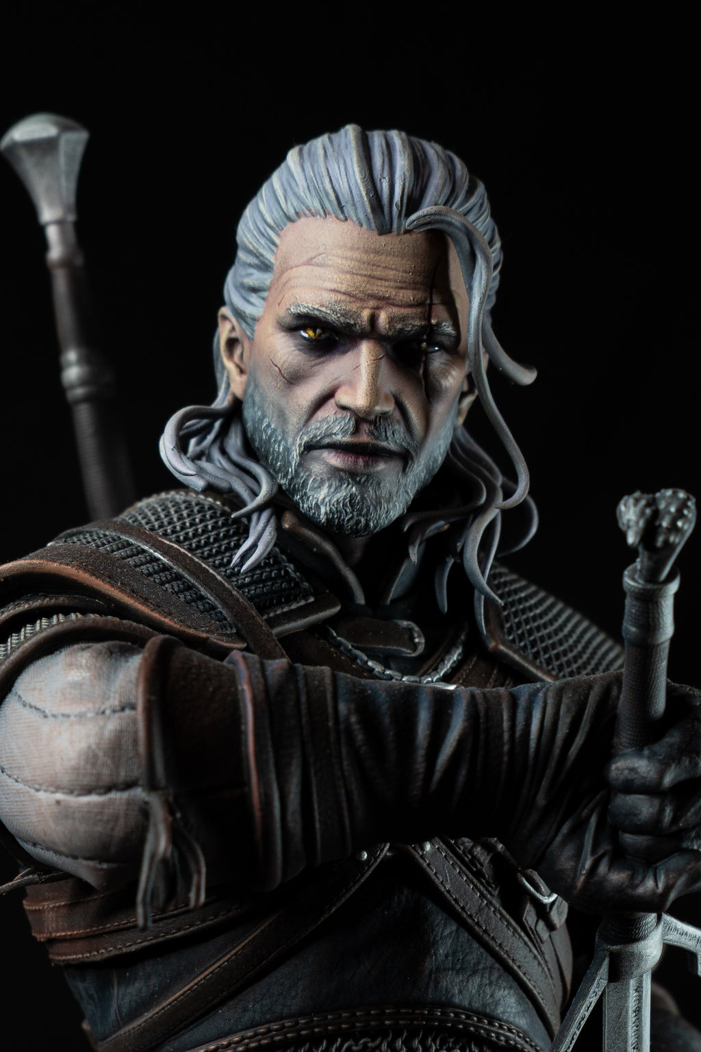 Geralt Hand-Painted Fully Magnetised Premium Figure