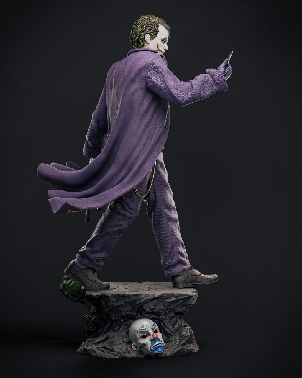 Joker | The Dark Knight | Fan Art | Fully Magnetized Collectible Figurine