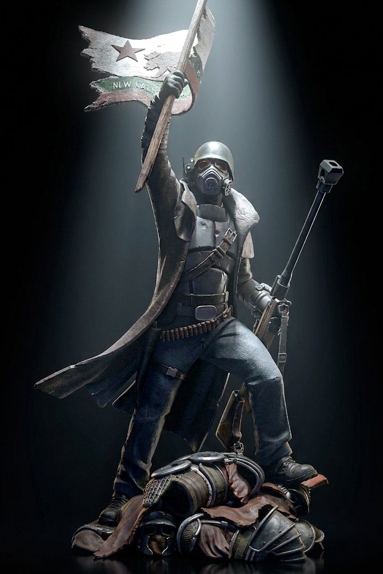 Collectible NCR Ranger Fully Magnetised Figurine | Fallout: New Vegas | Fan Art⁠