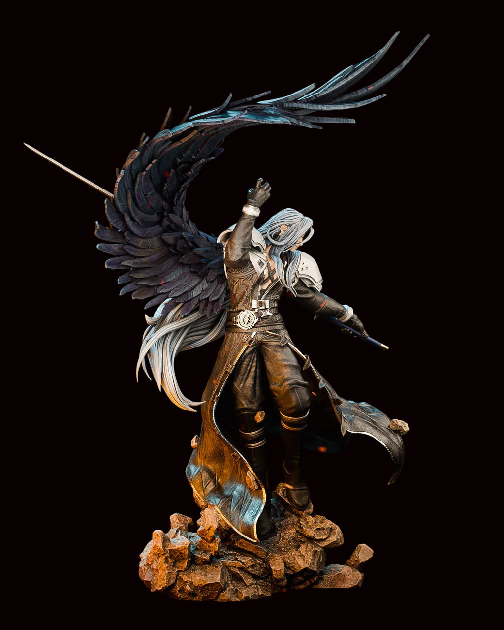 Sephiroth | Final Fantasy VII | Fan Art | Fully Magnetized Figurine