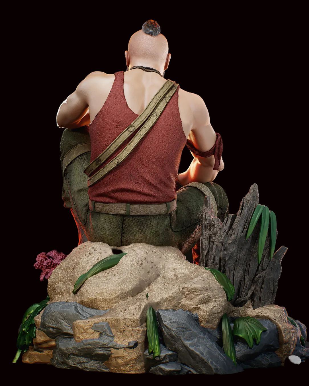 Vaas Montenegro | Michael Mando | Far Cry 3 | Gaming Collectible | Fan Art | Fully Magnetized Figurine