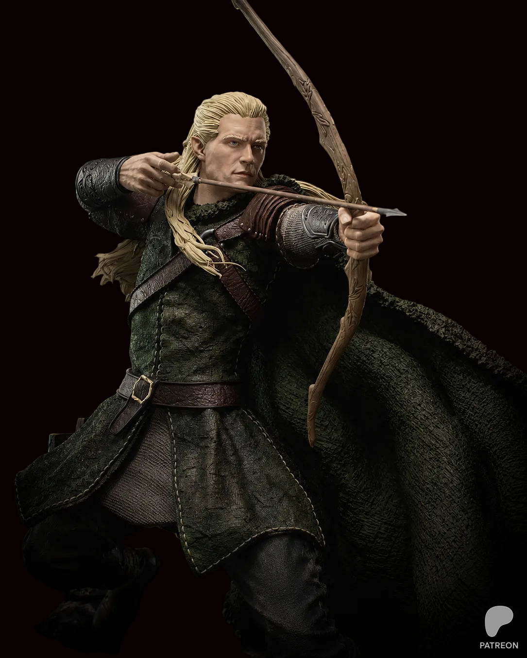 Legolas Greenleaf | The Lord of the Rings | Fan Art | Fully Magnetized Figurine