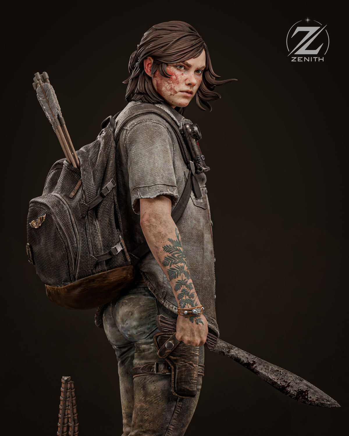 Ellie | The Last of Us Part II | Fan Art | Fully Magnetized Collectible Figurine