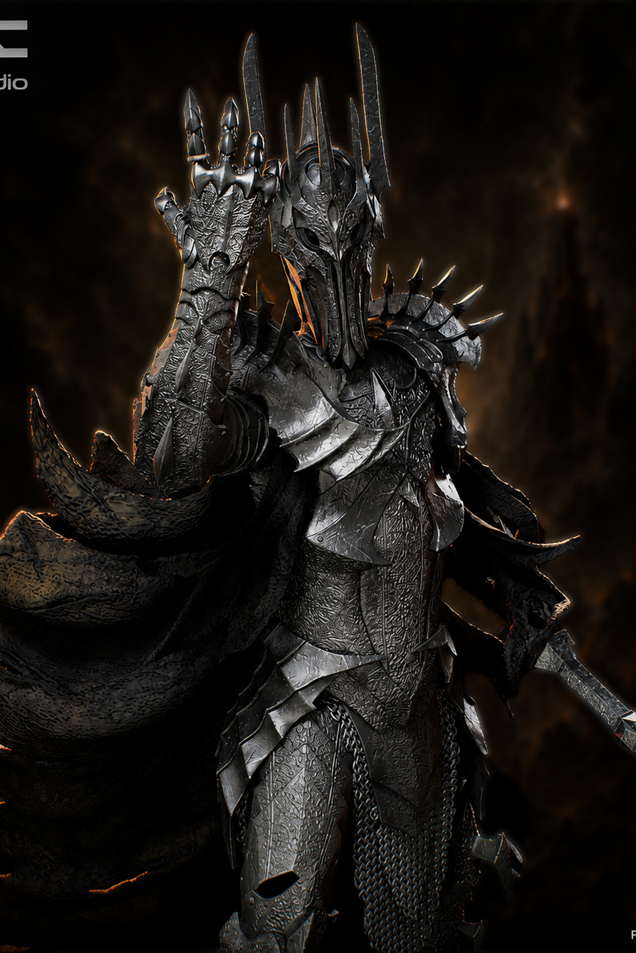 Sauron | The Lord of the Rings | Fan Art | Fully Magnetized Collectible Figurine