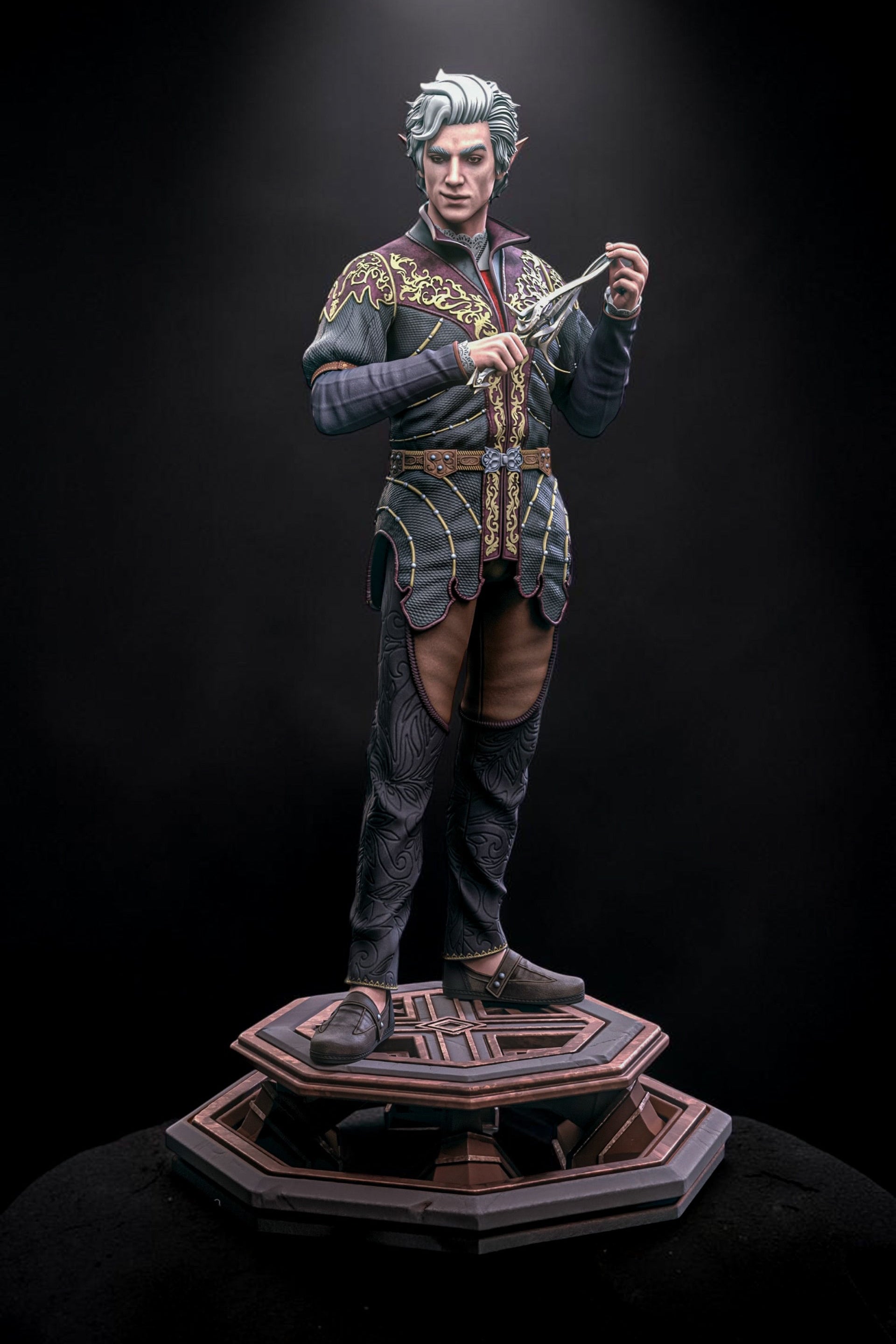Astarion | Baldur's Gate 3 Fan Art | Fully Magnetized Collectible Figurine⁠