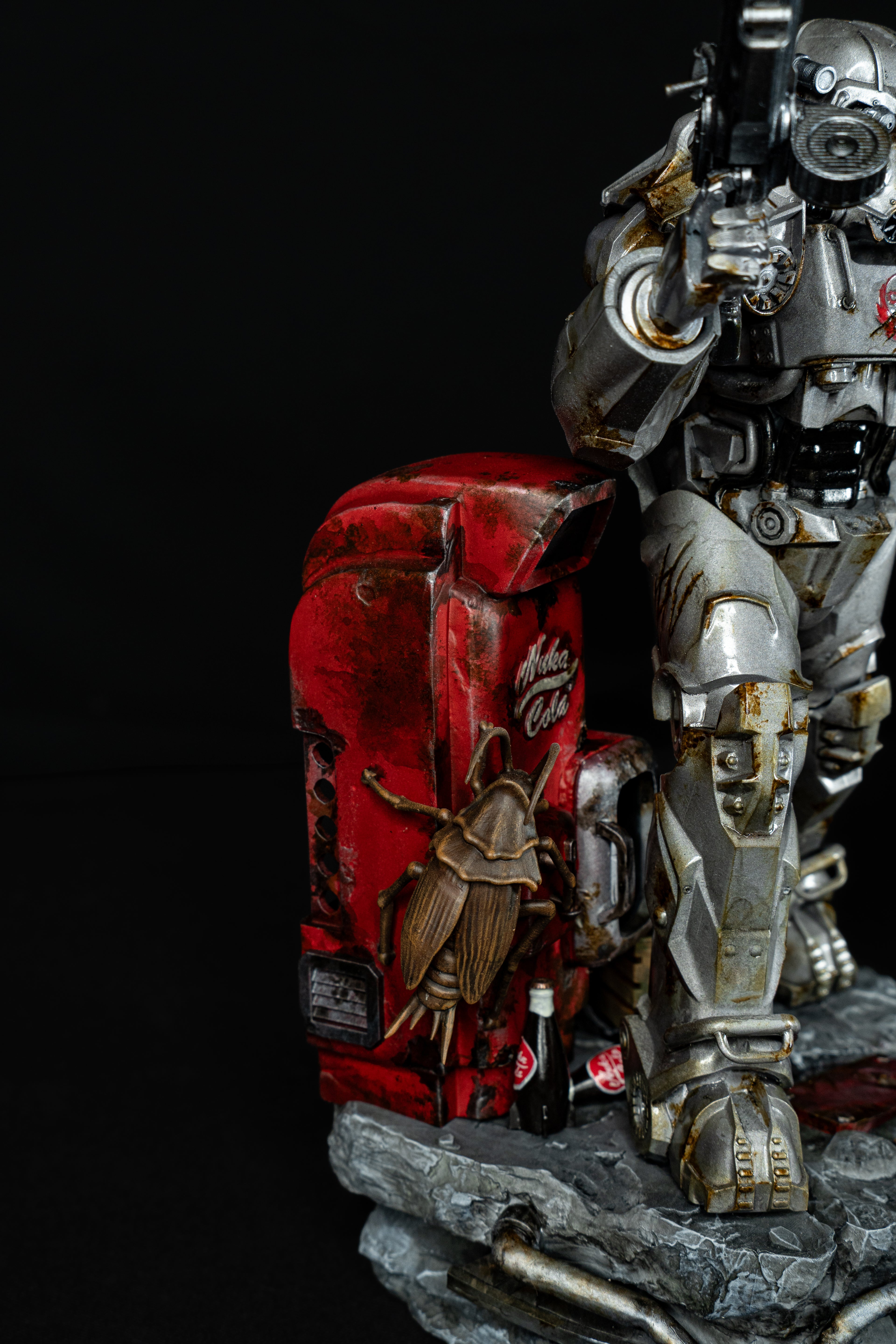 Collectible Fallout Power Armor Fully Magnetised Figurine | Fallout | Fan Art