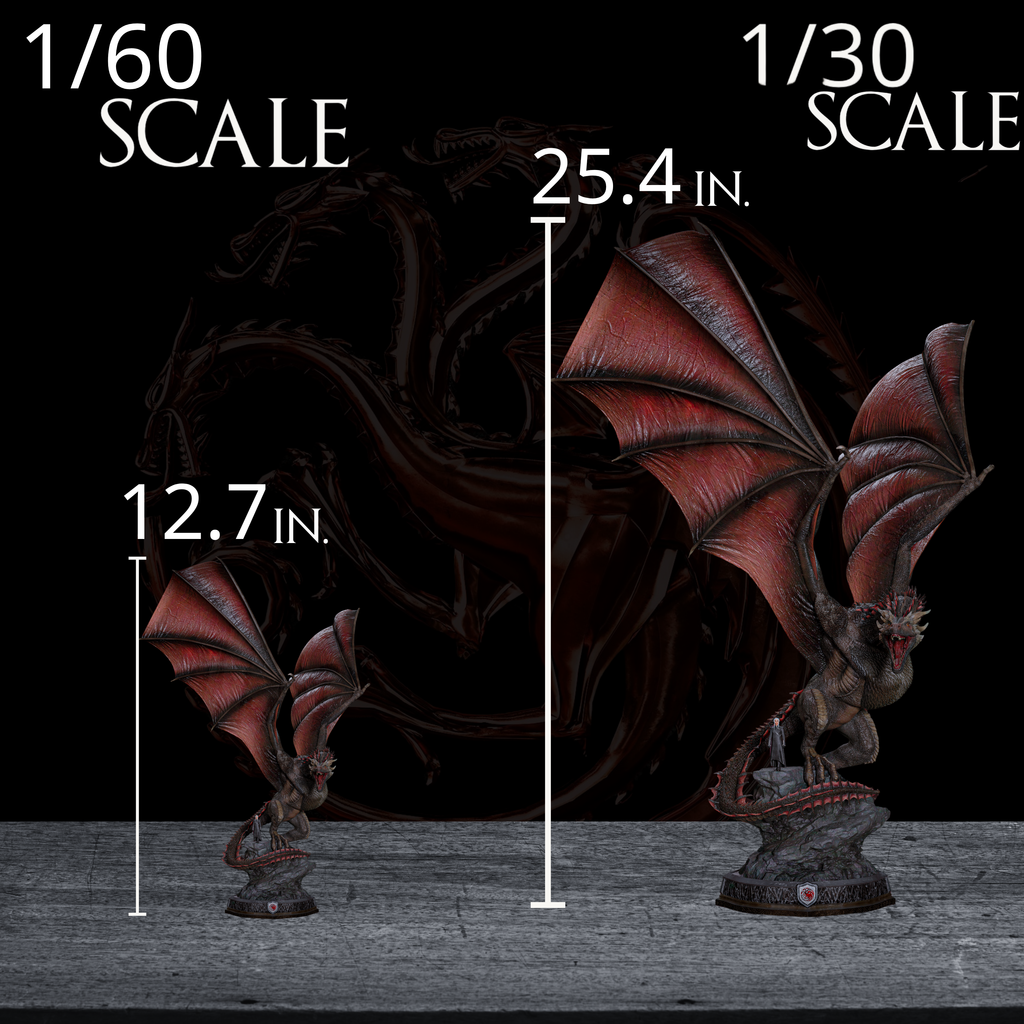 Drogon & Daenerys | Game of Thrones Fan Art | Fully Magnetized Collectible Figurine