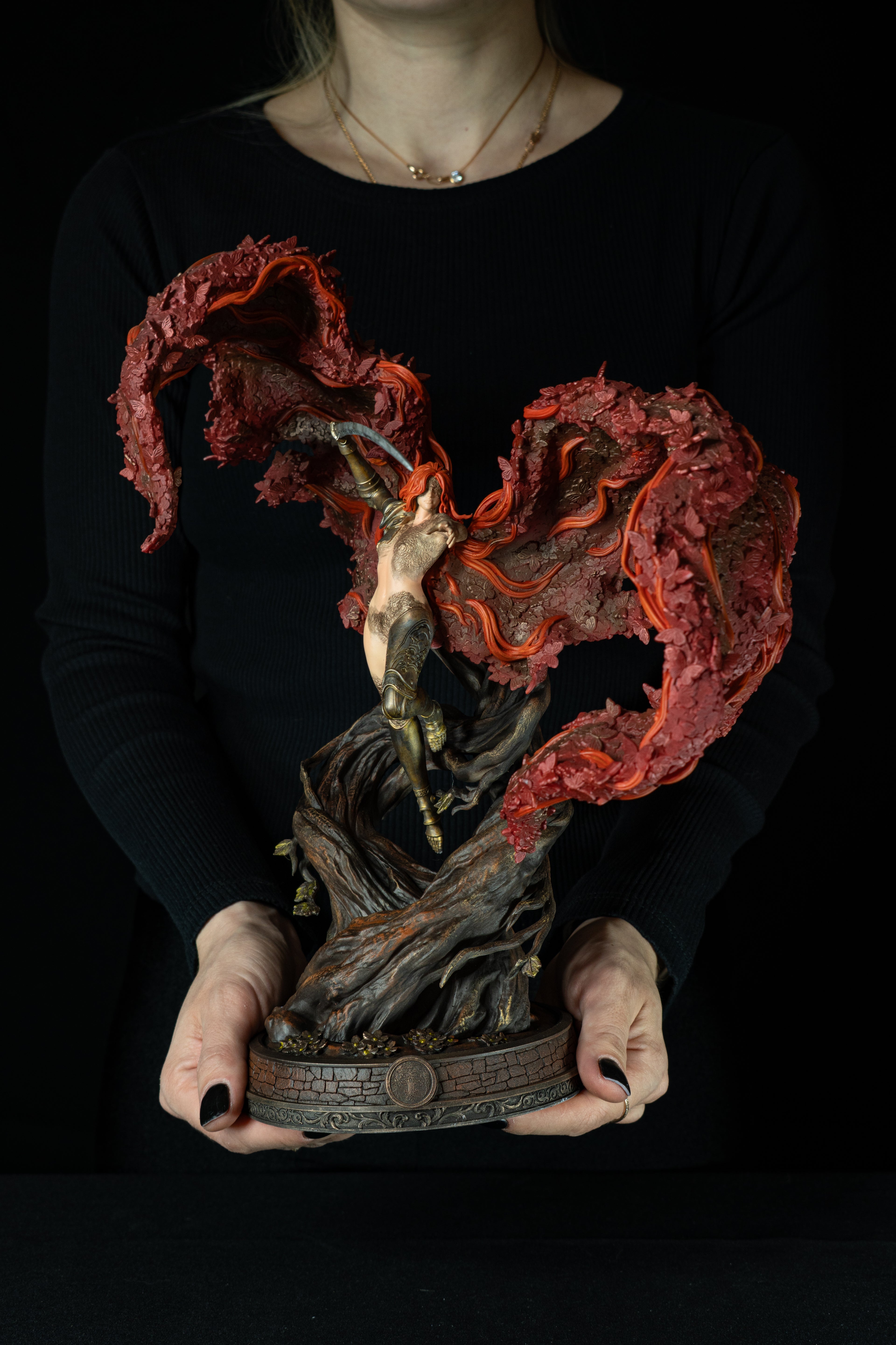 Malenia | Elden Ring | Fan Art – Fully Magnetized Hand-Painted Figurine
