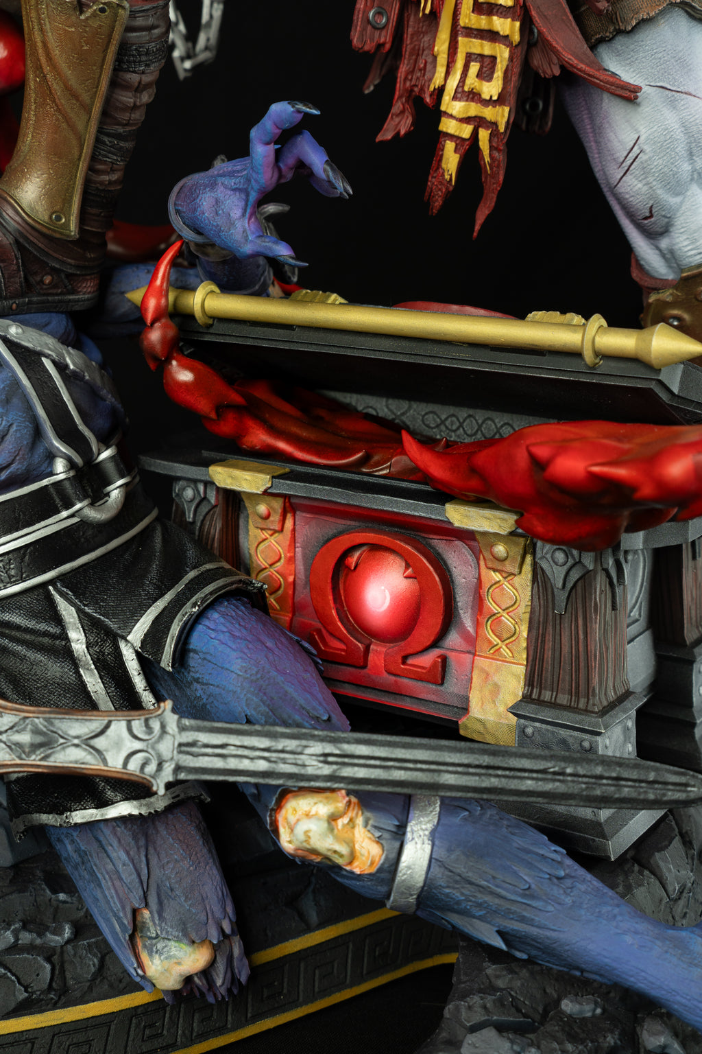 Kratos | God of War | Fan Art – Fully Magnetized Hand-Painted Figure