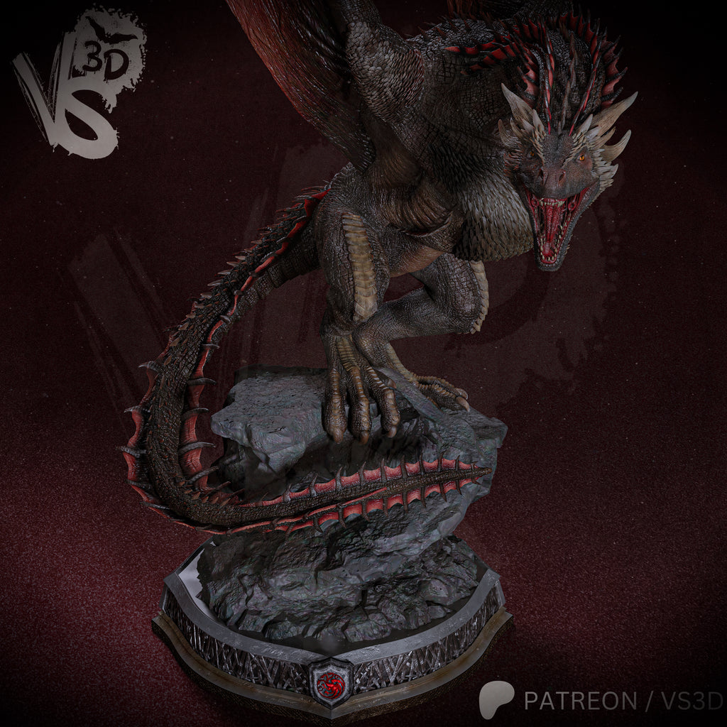 Drogon & Daenerys | Game of Thrones Fan Art | Fully Magnetized Collectible Figurine