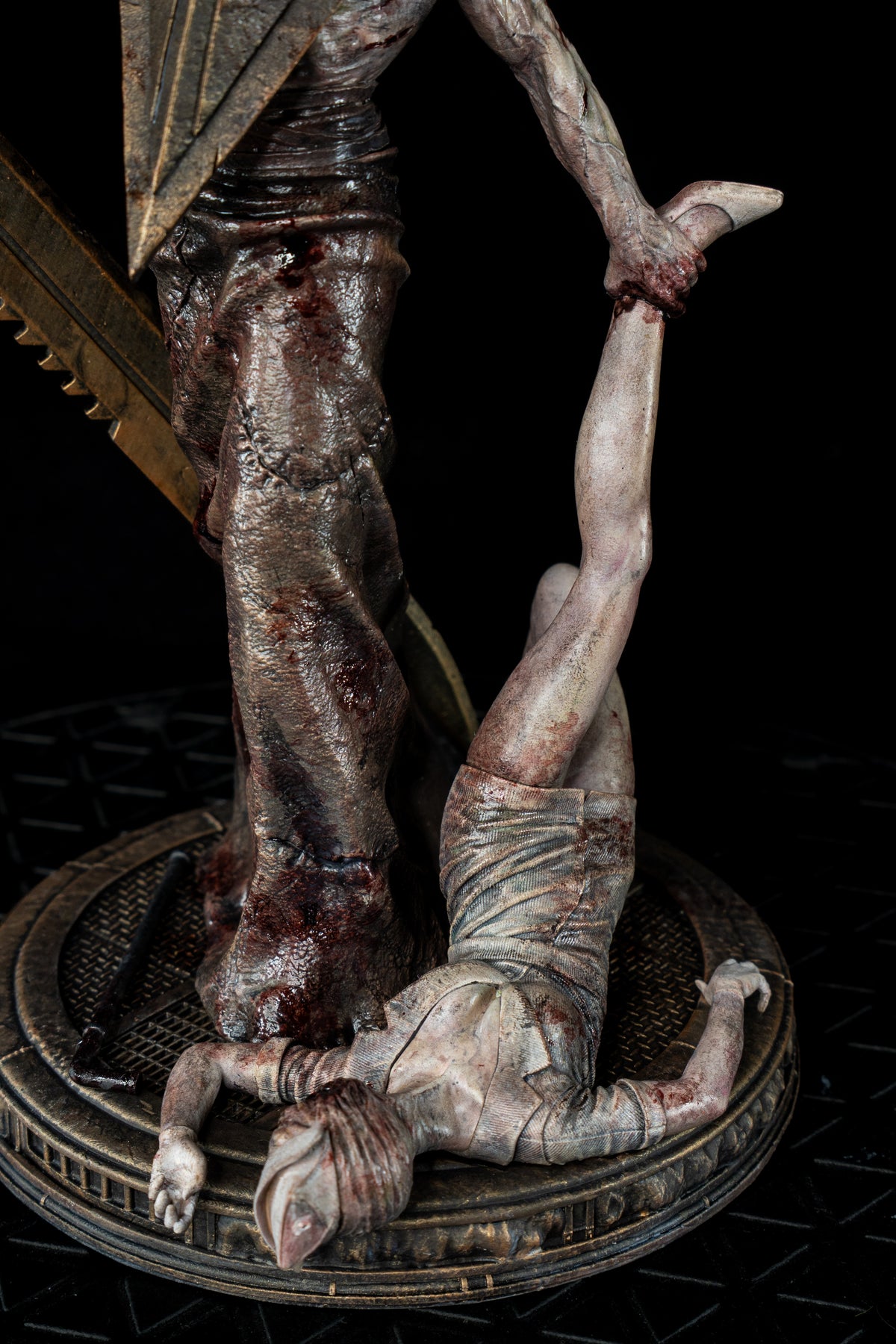 Pyramid Head & Nurse | Silent Hill | Fan Art | Fully Magnetized Collectible Diorama