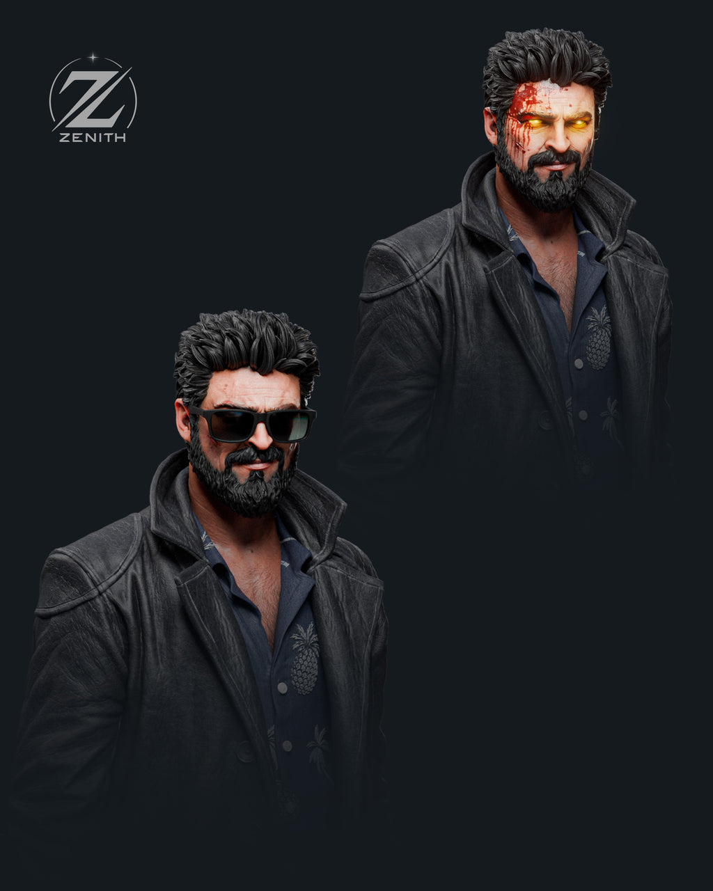 Billy Butcher | The Boys Fan Art | Fully Magnetized Collectible Figurine