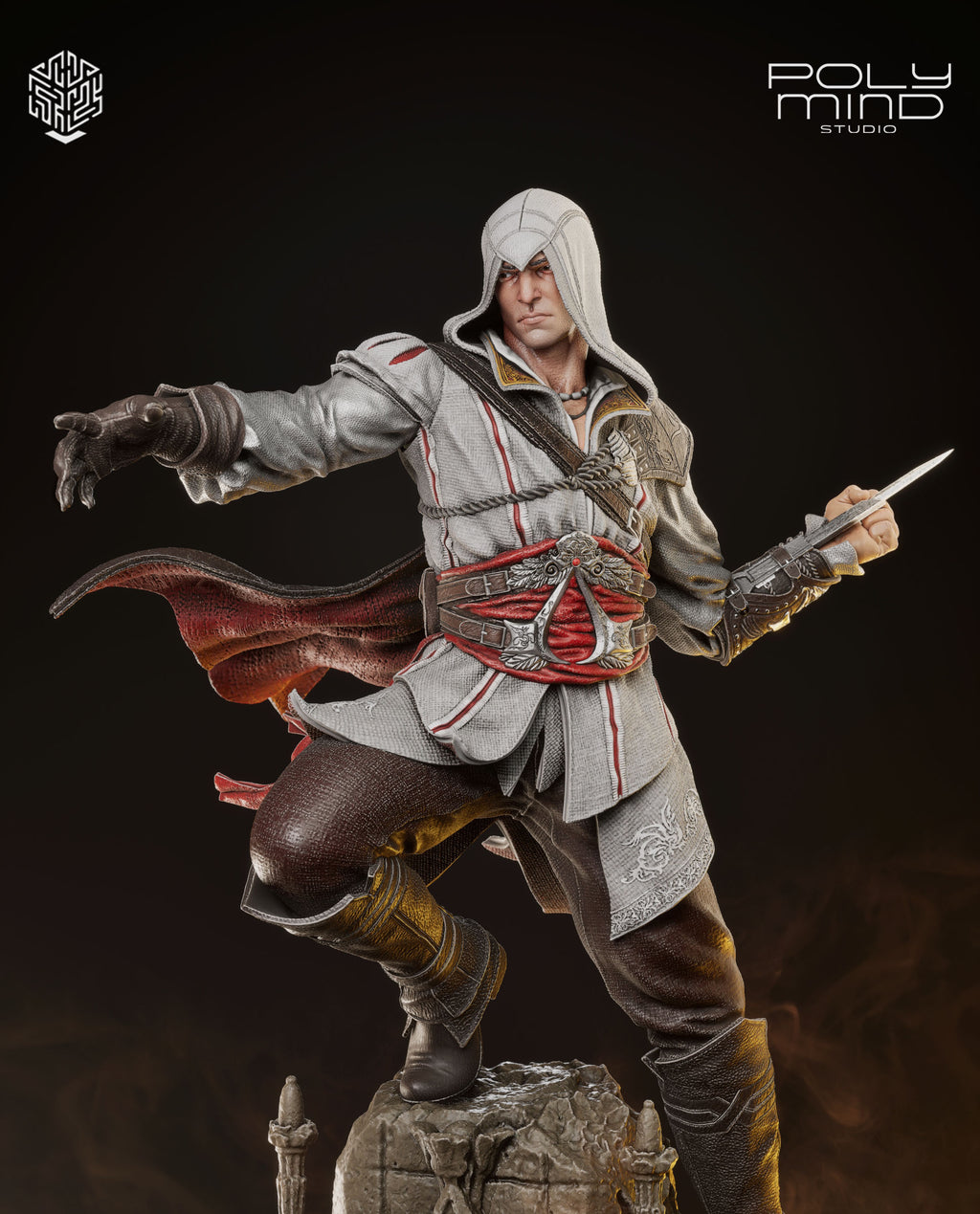 Еціо Аудіторе | Assassin’s Creed | Фан-арт | Повністю магнітна колекційна фігурка