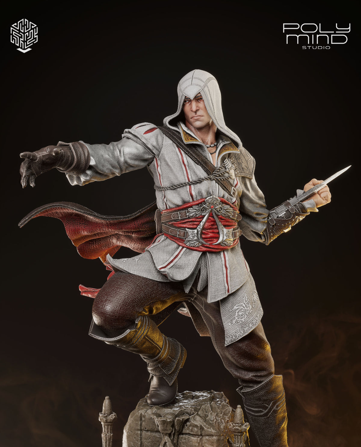Еціо Аудіторе | Assassin’s Creed | Фан-арт | Повністю магнітна колекційна фігурка