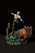 Ciri Diorama | The Witcher 3 | Fan Art | Fully Magnetized Collectible Figurine