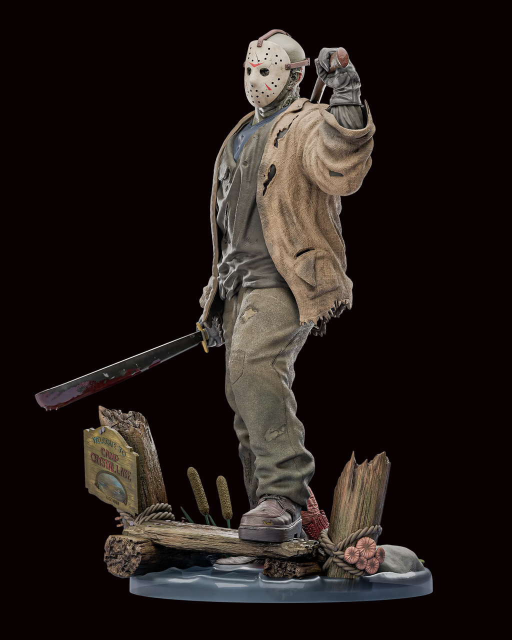 Jason Voorhees (Freddy vs. Jason) | Friday the 13th | Fan Art | Fully Magnetized Figurine