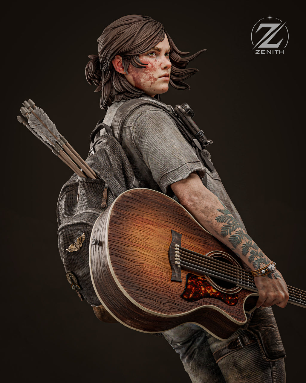 Ellie | The Last of Us Part II | Fan Art | Fully Magnetized Collectible Figurine