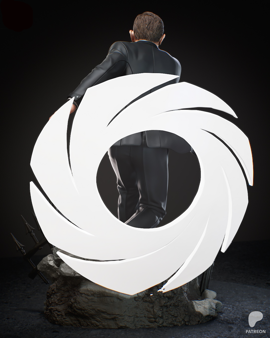 James Bond | 007 | Fan Art | Fully Magnetized Figurine