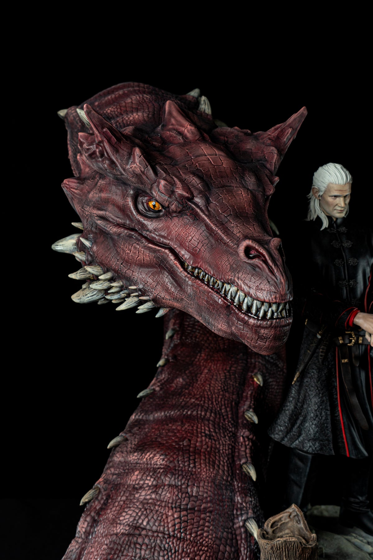 Daemon Targaryen & Caraxes | House of the Dragon Fan Art | Fully Magnetized Collectible Figurine