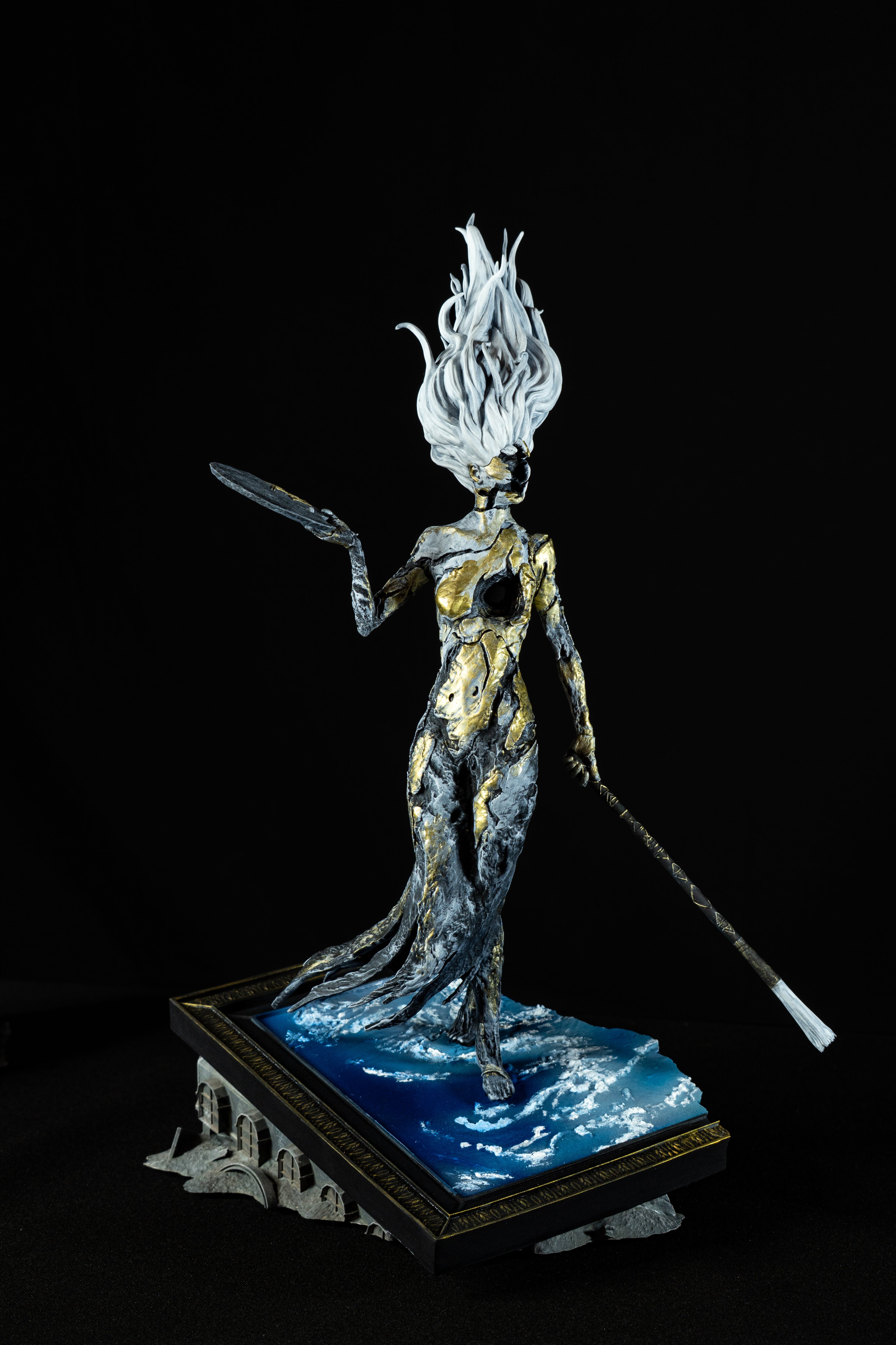 The Paintress | Clair Obscur: Expedition 33 Fan Art | Fully Magnetized Collectible Figurine
