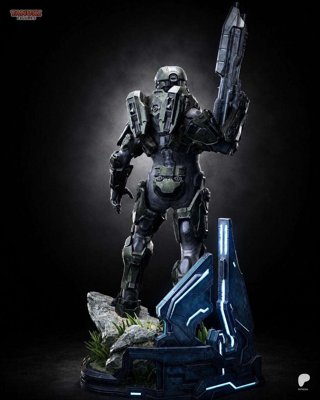 Master Chief | Halo 4 | Fan Art | Fully Magnetized Collectible Figurine