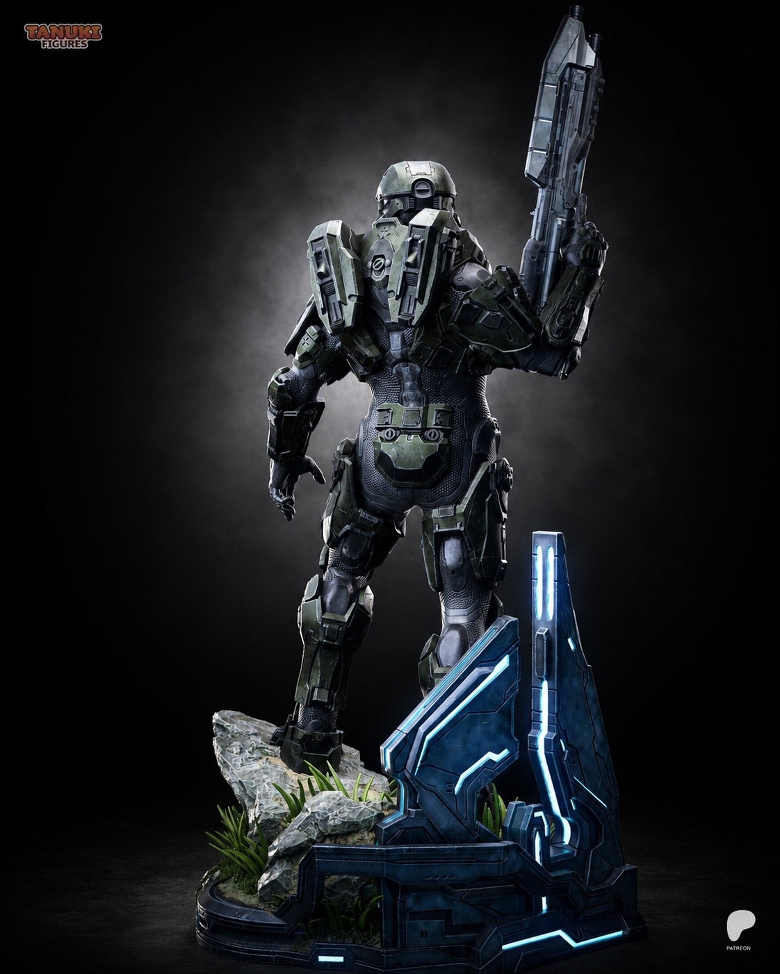 Master Chief | Halo 4 | Fan Art | Fully Magnetized Collectible Figurine