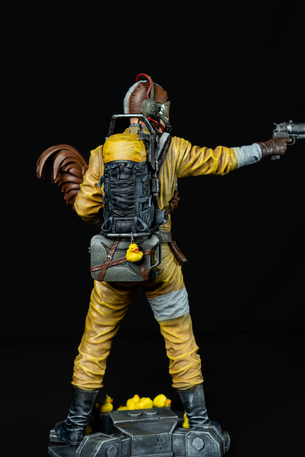 Raider with Scrappy the Rooster (Arc Raiders Fan Art) – Fully Magnetized Figure
