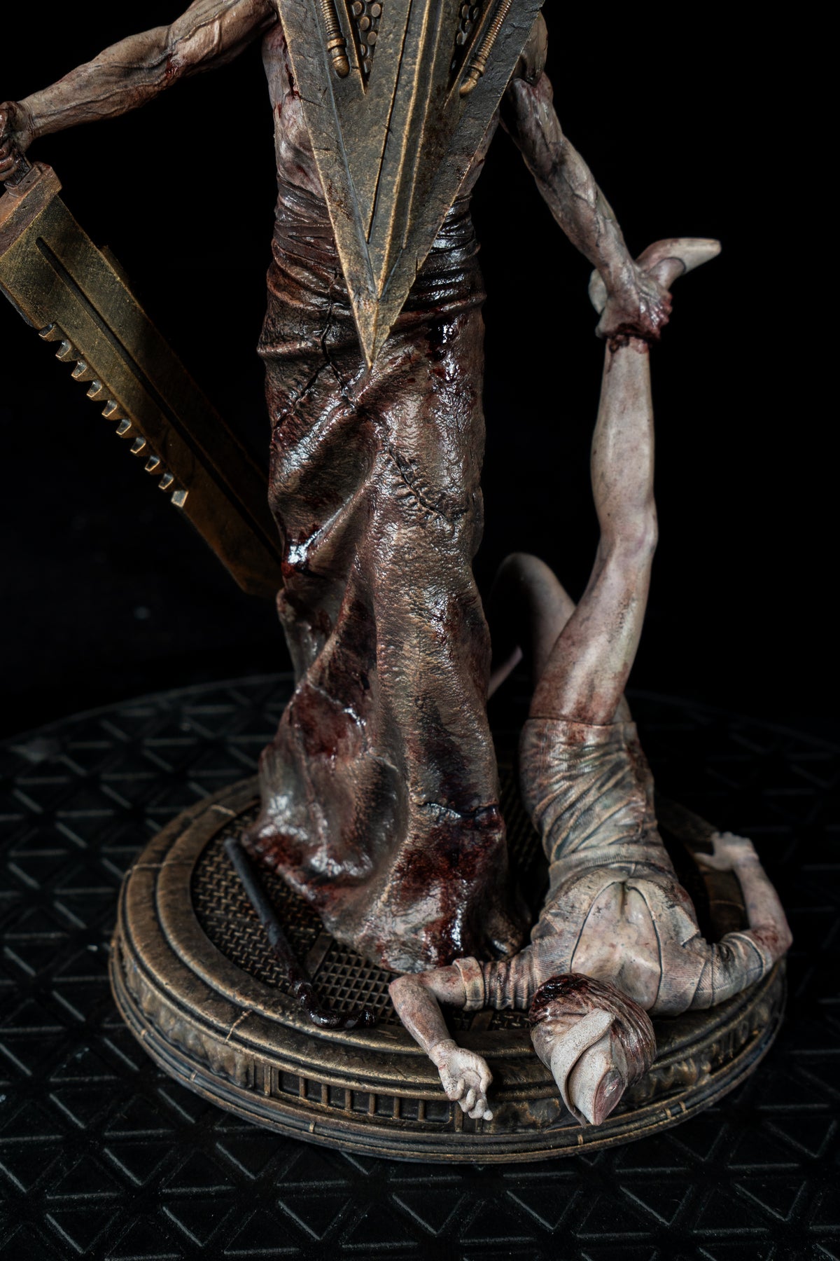 Pyramid Head & Nurse | Silent Hill | Fan Art | Fully Magnetized Collectible Diorama
