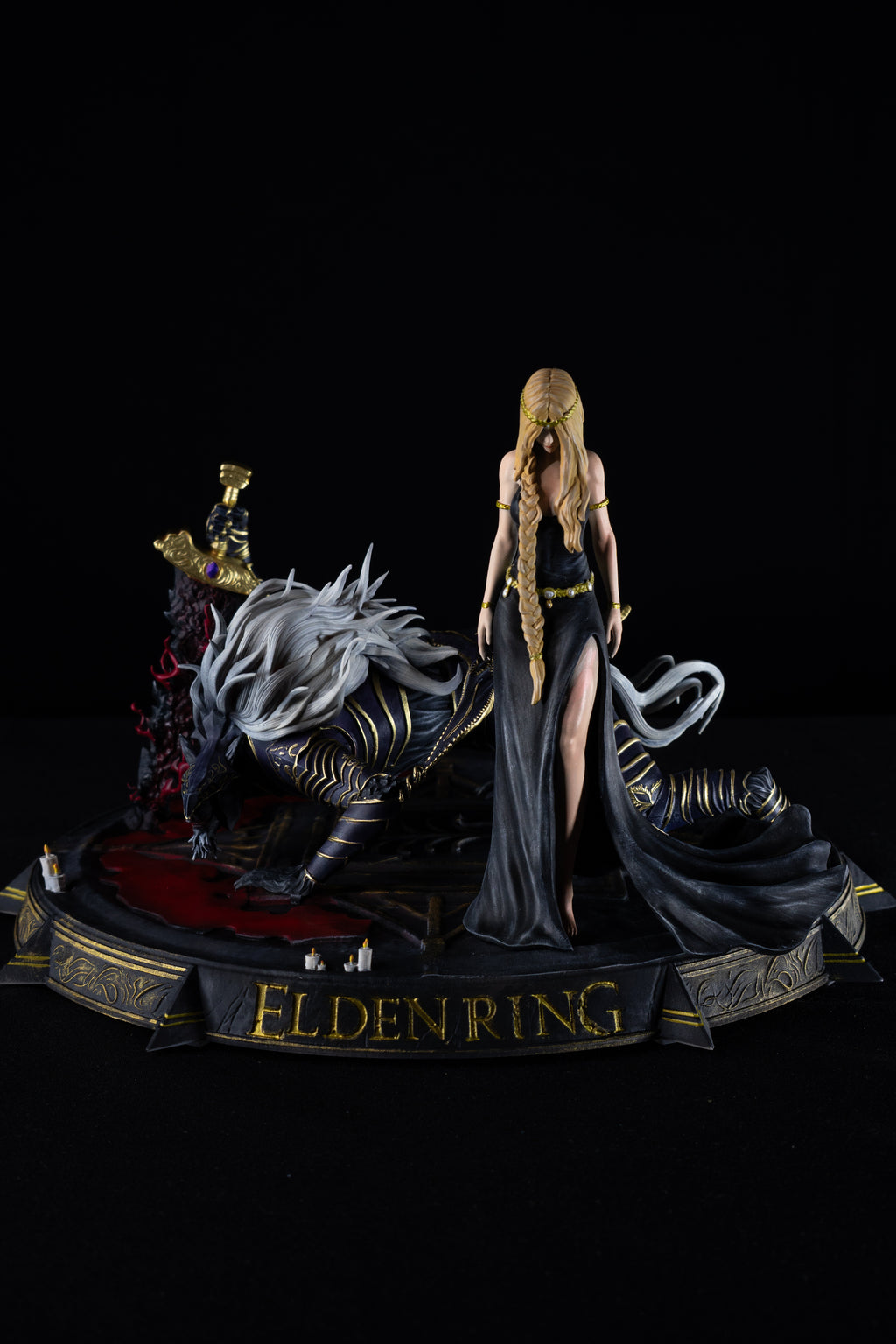 Maliketh & Queen Marika | Elden Ring | Fan Art – Premium Hand-Painted Diorama Figurine