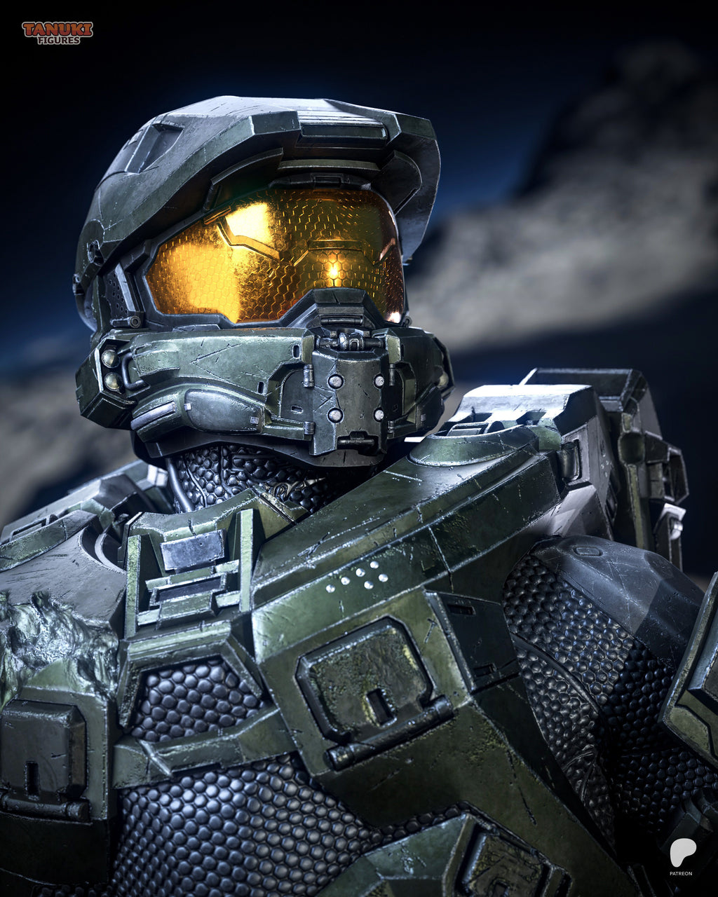 Master Chief | Halo 4 | Fan Art | Fully Magnetized Collectible Figurine