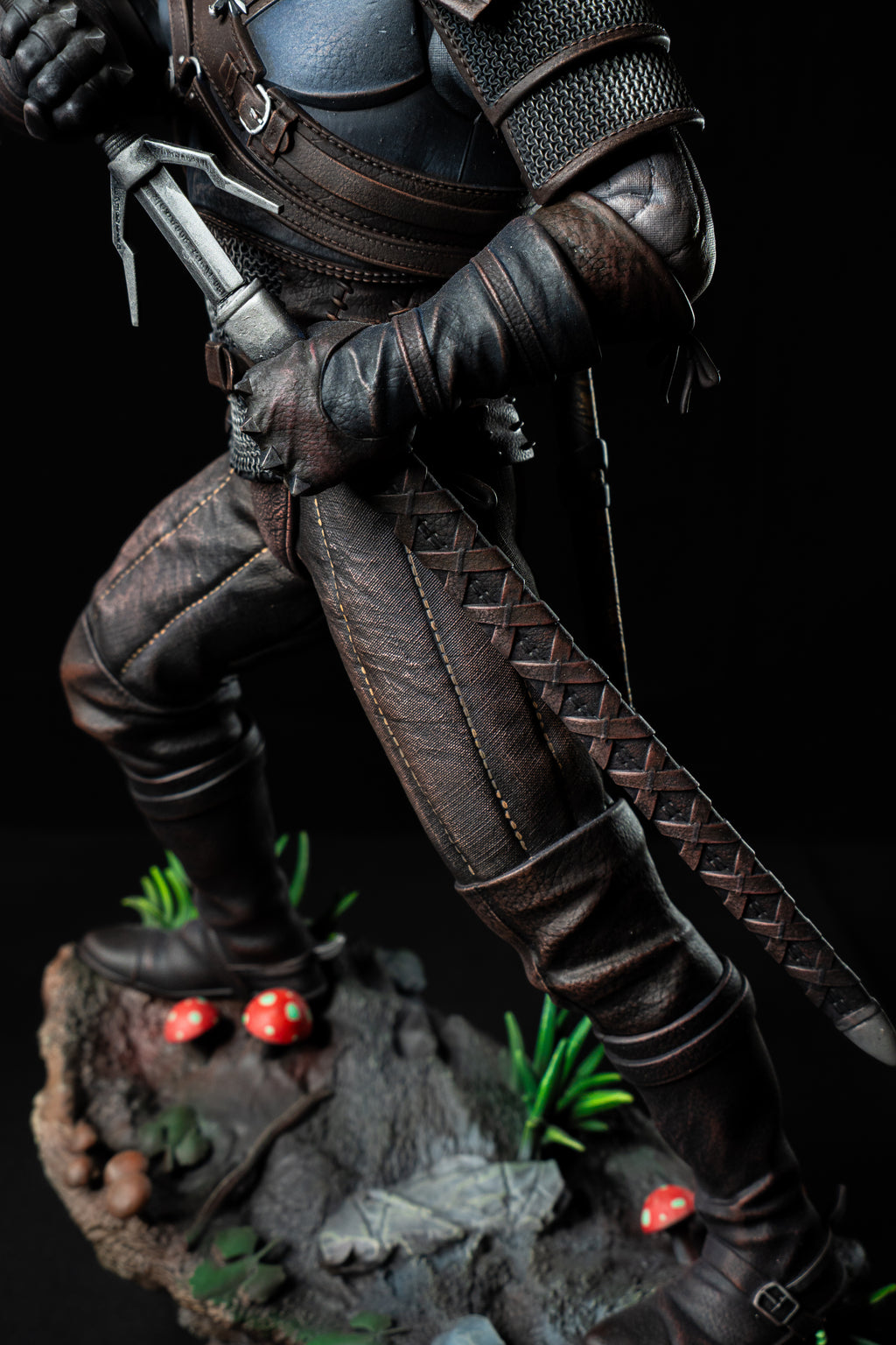 Geralt Hand-Painted Fully Magnetised Premium Figure
