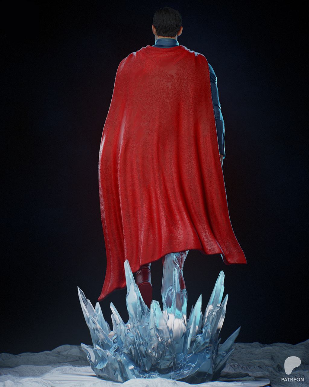 Superman | DC Universe | Fan Art | Fully Magnetized Figurine