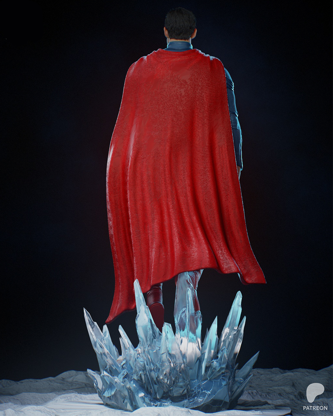 Superman | DC Universe | Fan Art | Fully Magnetized Figurine