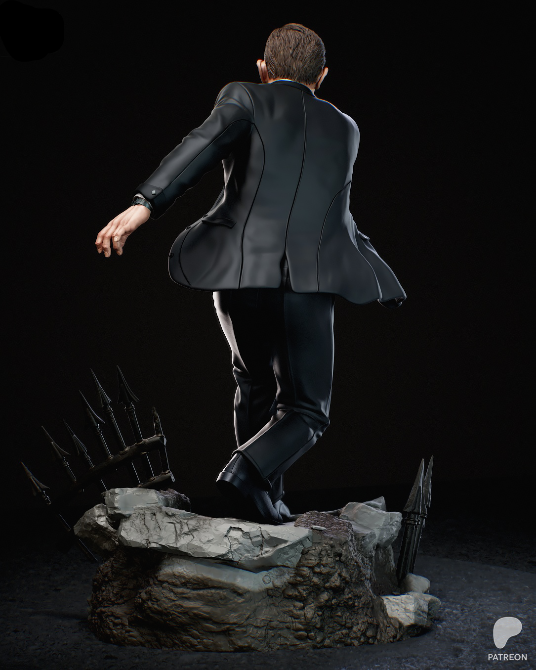 James Bond | 007 | Fan Art | Fully Magnetized Figurine