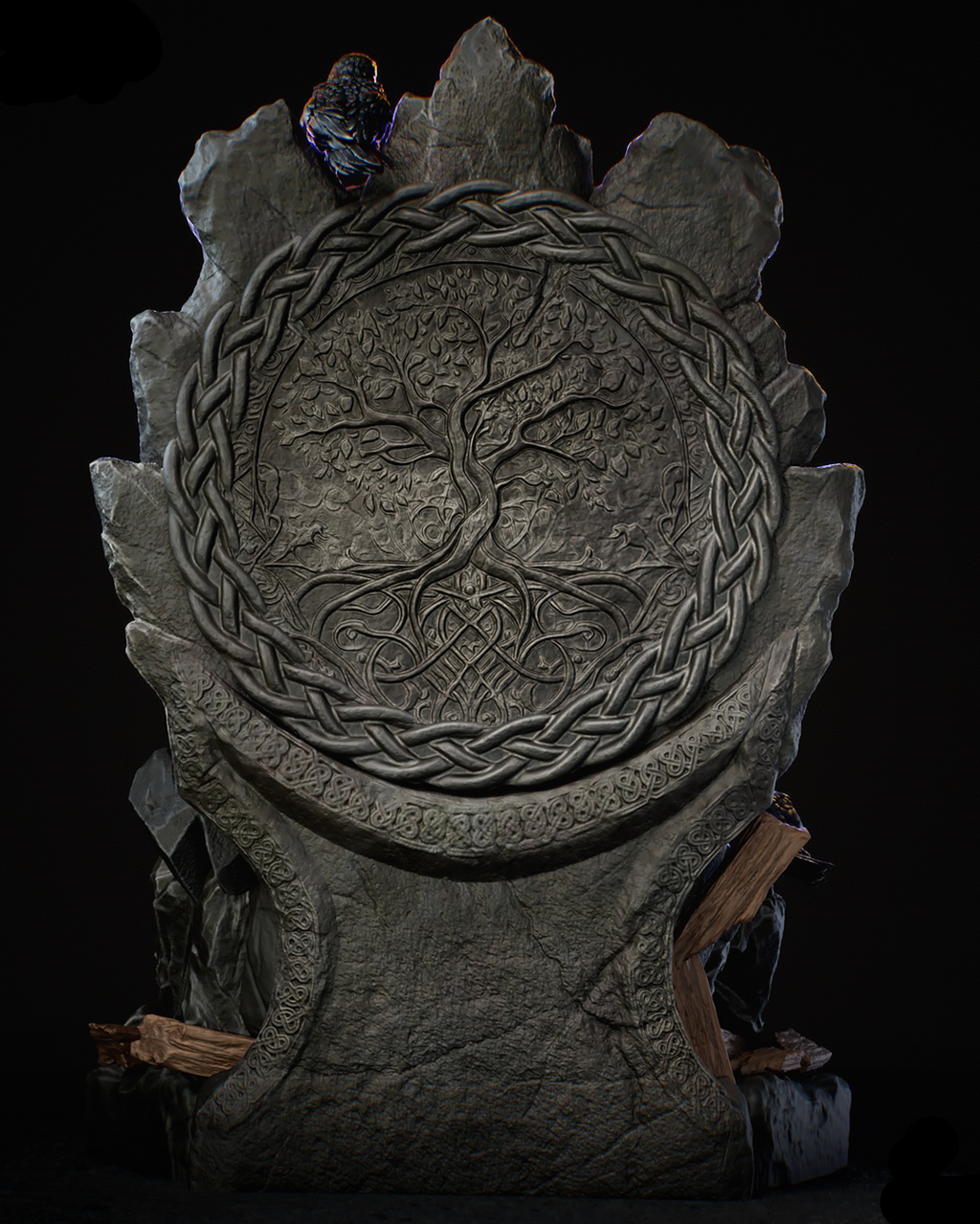 Odin | God of War | Gaming Collectible | Fan Art | Fully Magnetized Figurine