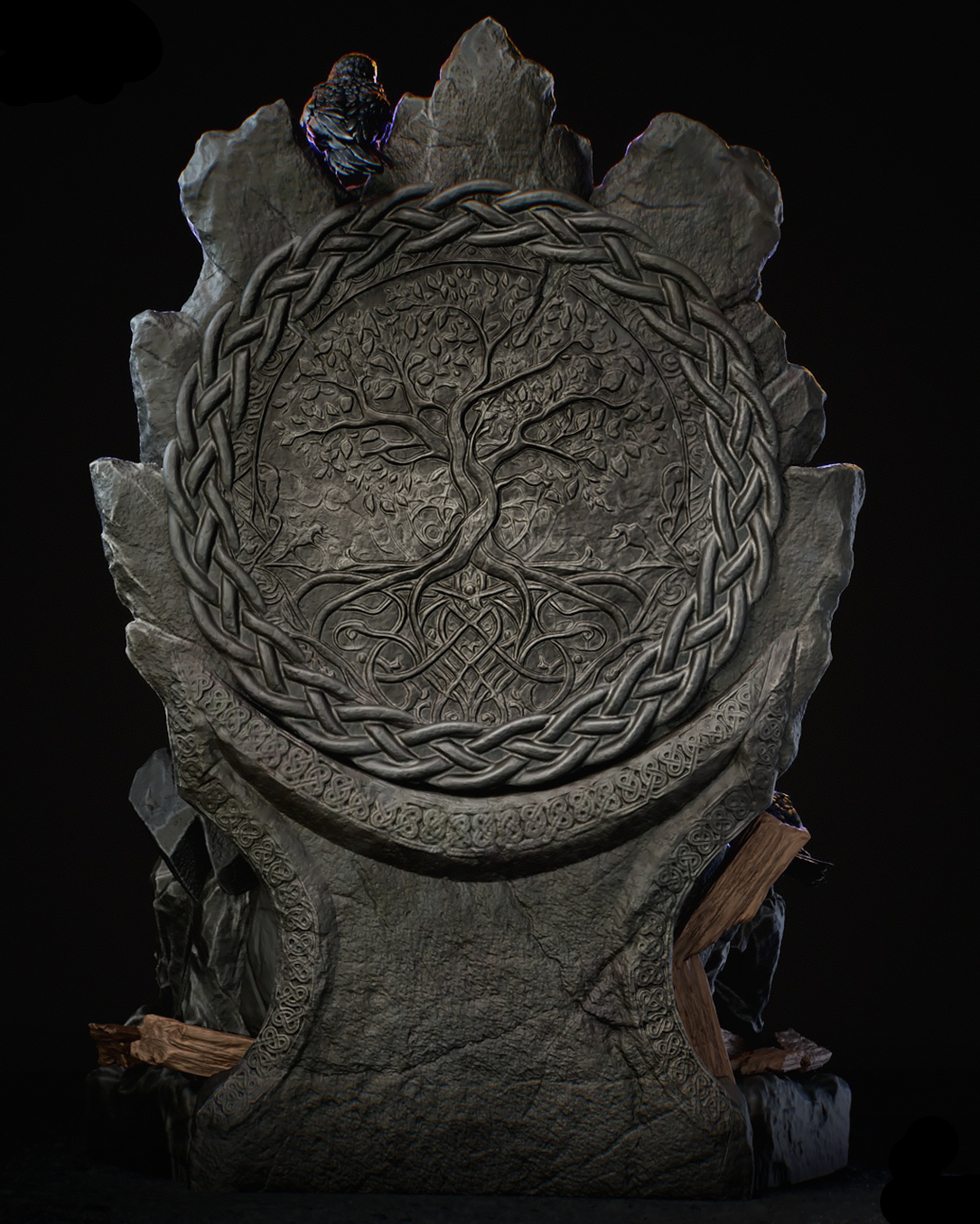 Odin | God of War | Gaming Collectible | Fan Art | Fully Magnetized Figurine