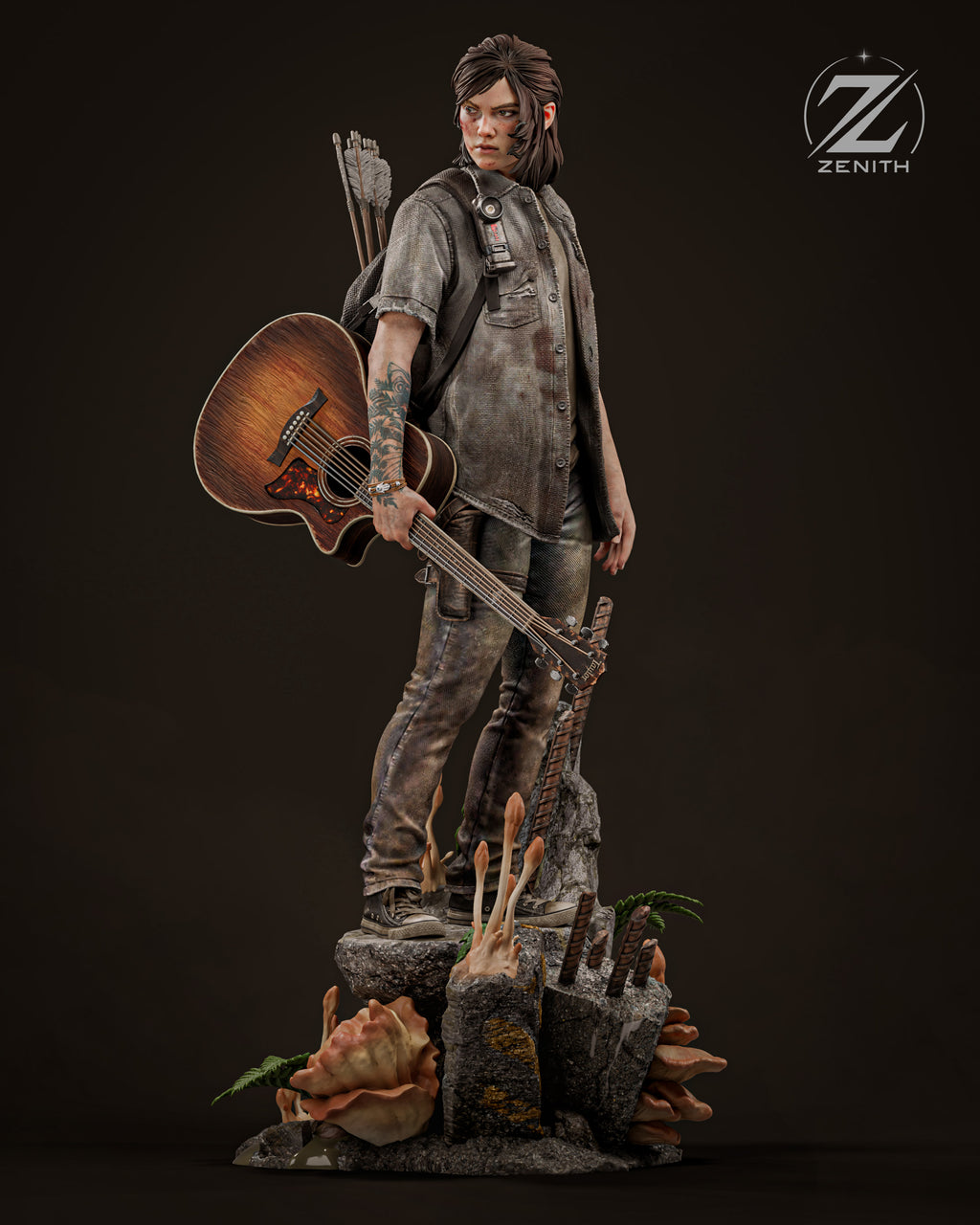 Ellie | The Last of Us Part II | Fan Art | Fully Magnetized Collectible Figurine