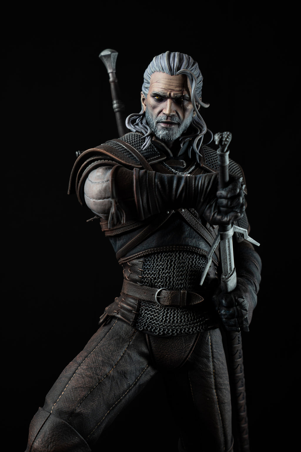 Geralt Hand-Painted Fully Magnetised Premium Figure