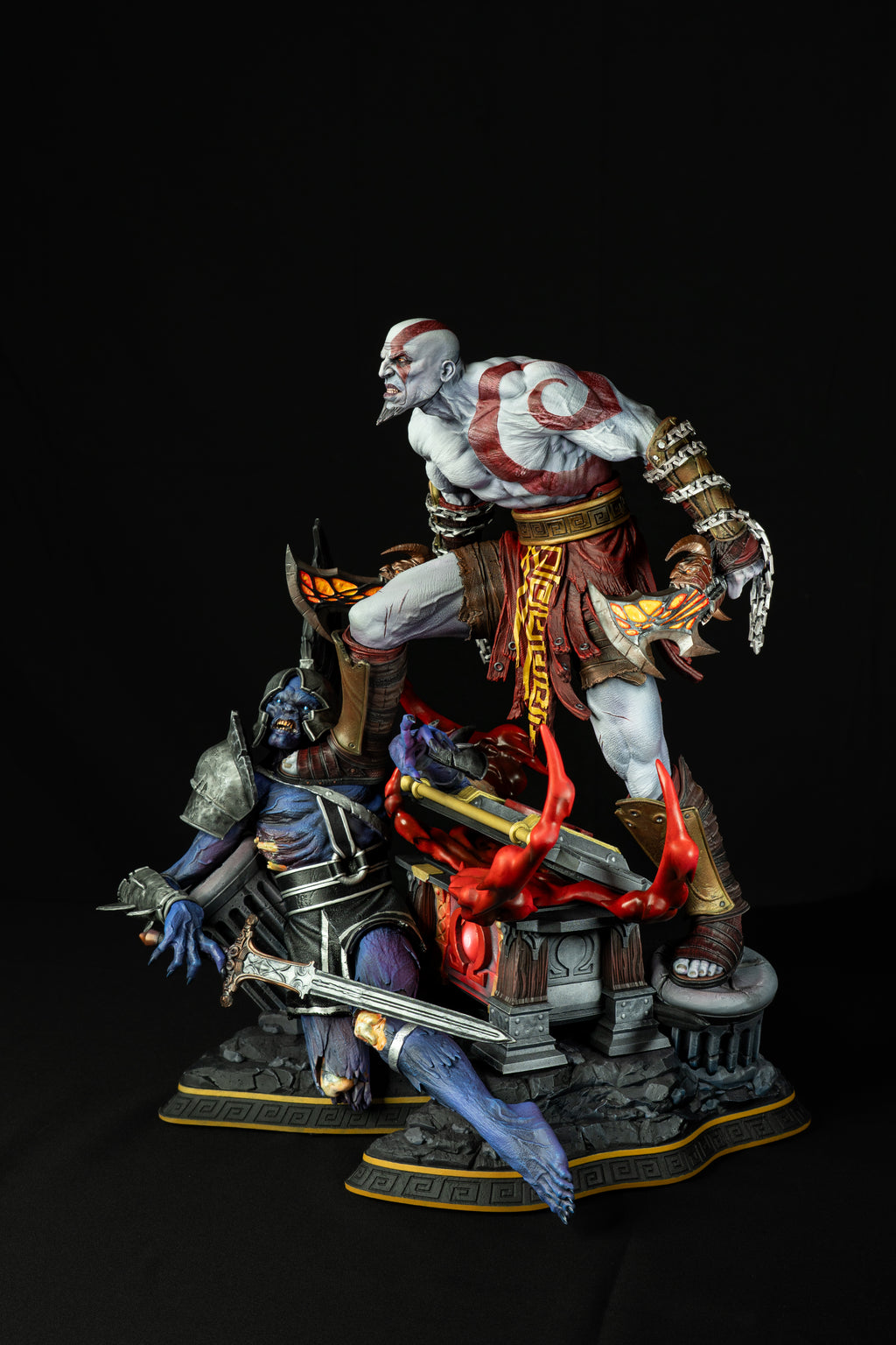 Kratos | God of War | Fan Art – Fully Magnetized Hand-Painted Figure