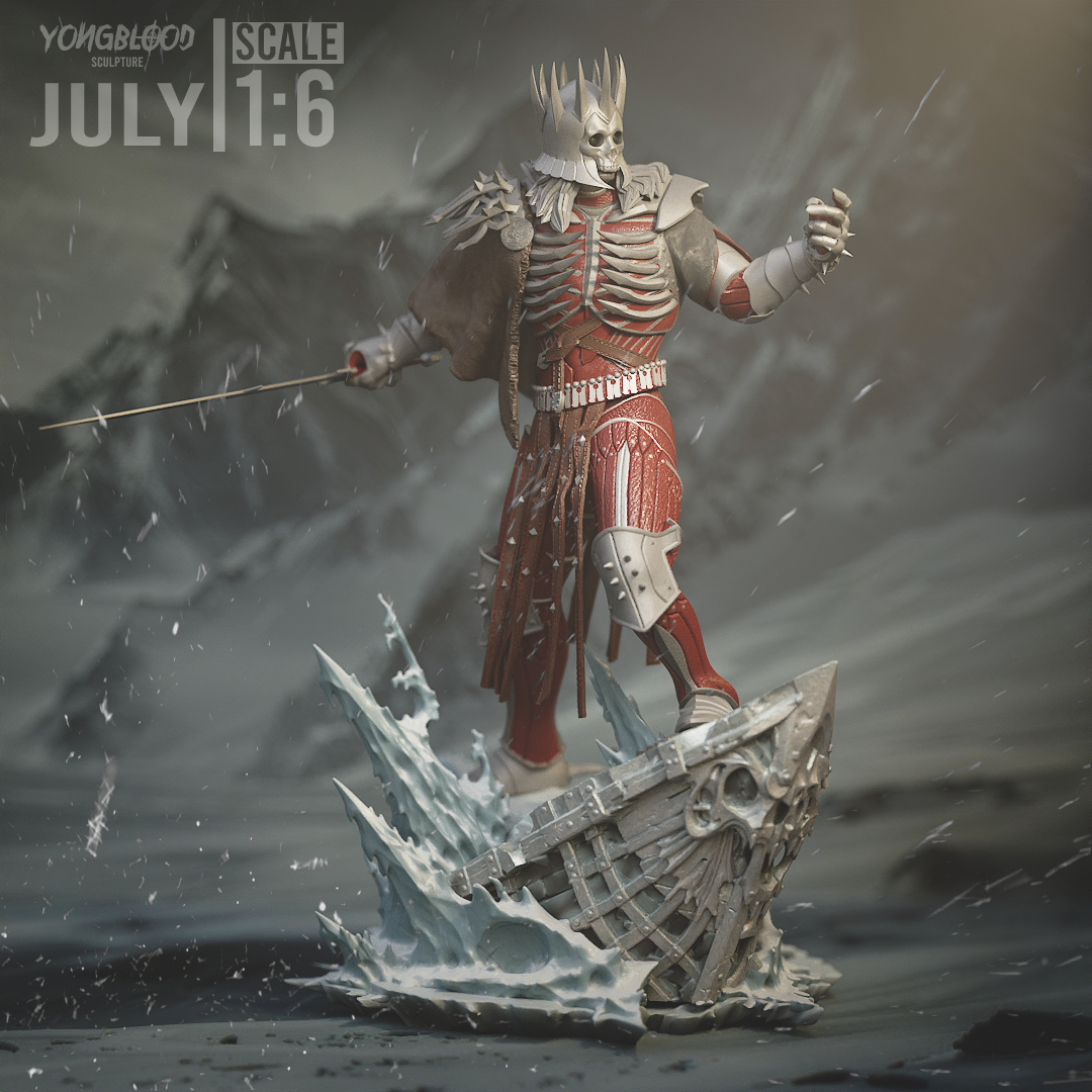 Eredin Bréacc Glas | The Witcher 3 Fan Art | Fully Magnetized Collectible Figurine⁠