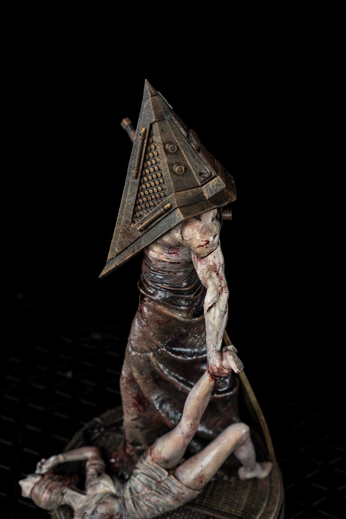 Pyramid Head & Nurse | Silent Hill | Fan Art | Fully Magnetized Collectible Diorama