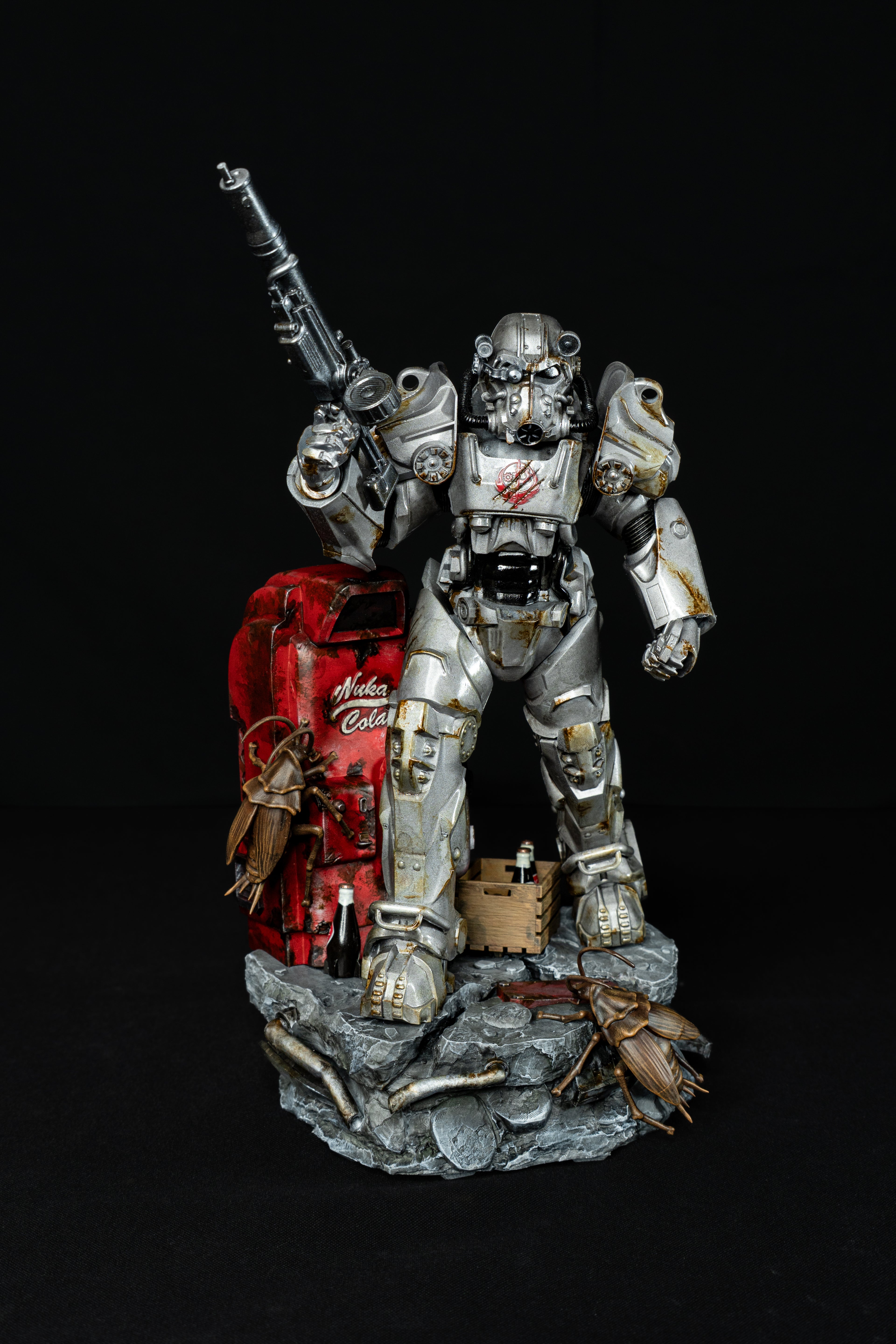 Collectible Fallout Power Armor Fully Magnetised Figurine | Fallout | Fan Art