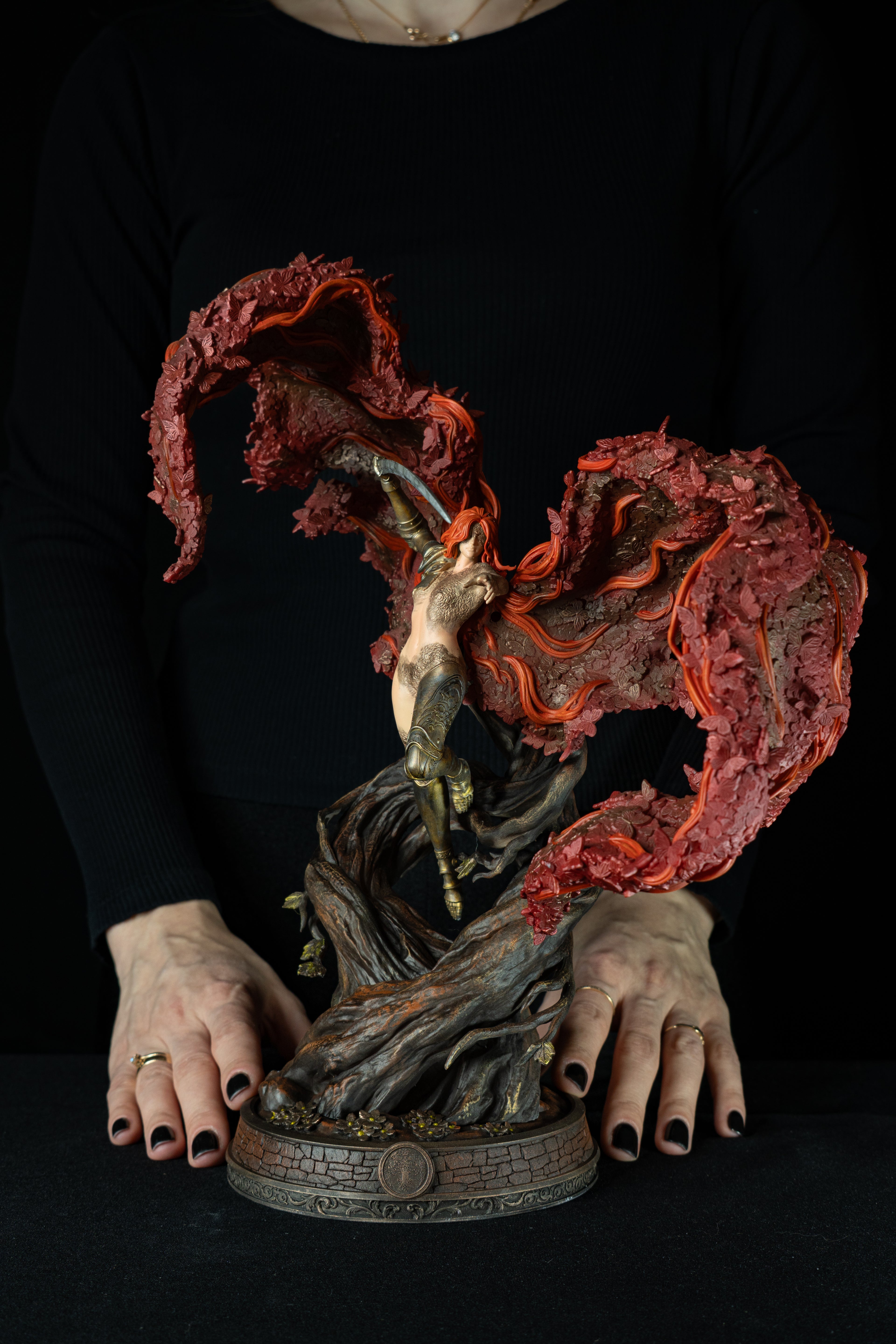 Malenia | Elden Ring | Fan Art – Fully Magnetized Hand-Painted Figurine