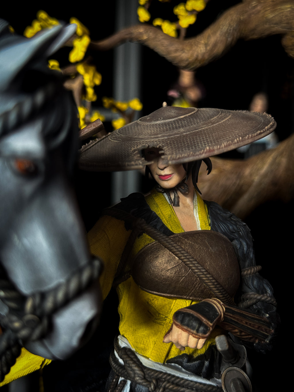 The Ghost | Ghost of Yōtei Fan Art | Fully Magnetized Collectible Figurine