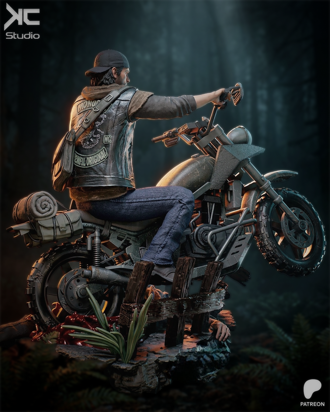 Deacon St. John | Days Gone | Fan Art | Fully Magnetized Figurine