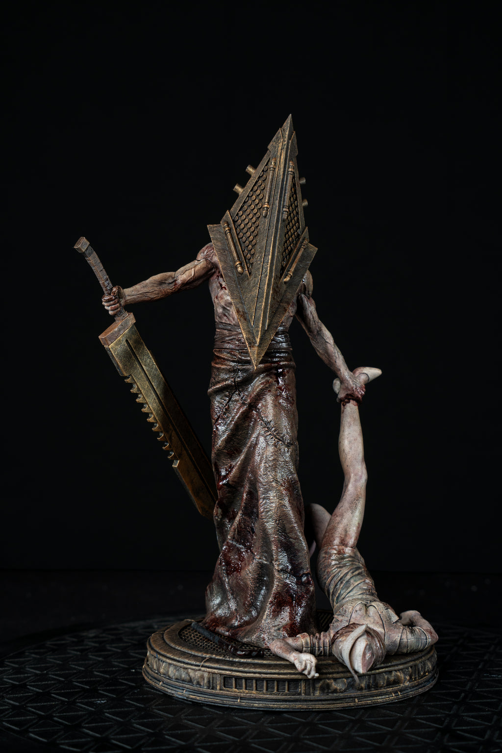 Pyramid Head & Nurse | Silent Hill | Fan Art | Fully Magnetized Collectible Diorama