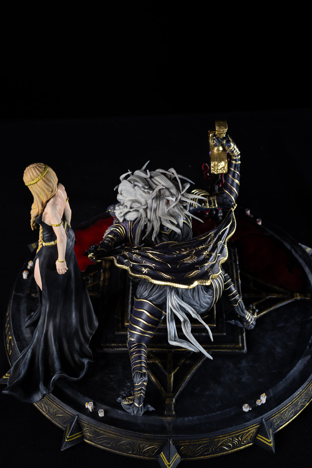 Maliketh & Queen Marika | Elden Ring | Fan Art – Premium Hand-Painted Diorama Figurine