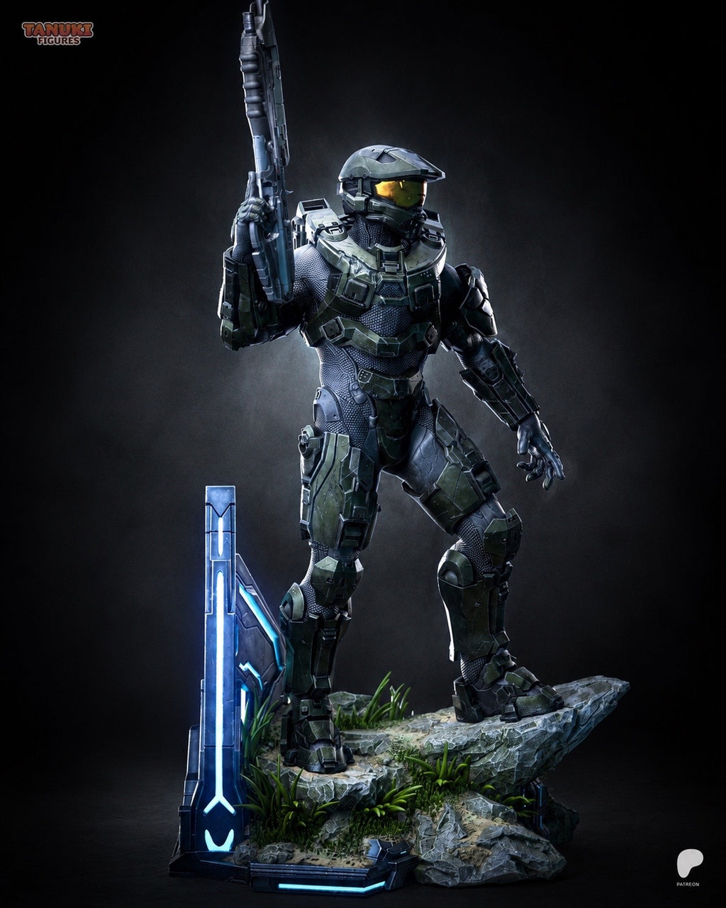Master Chief | Halo 4 | Fan Art | Fully Magnetized Collectible Figurine