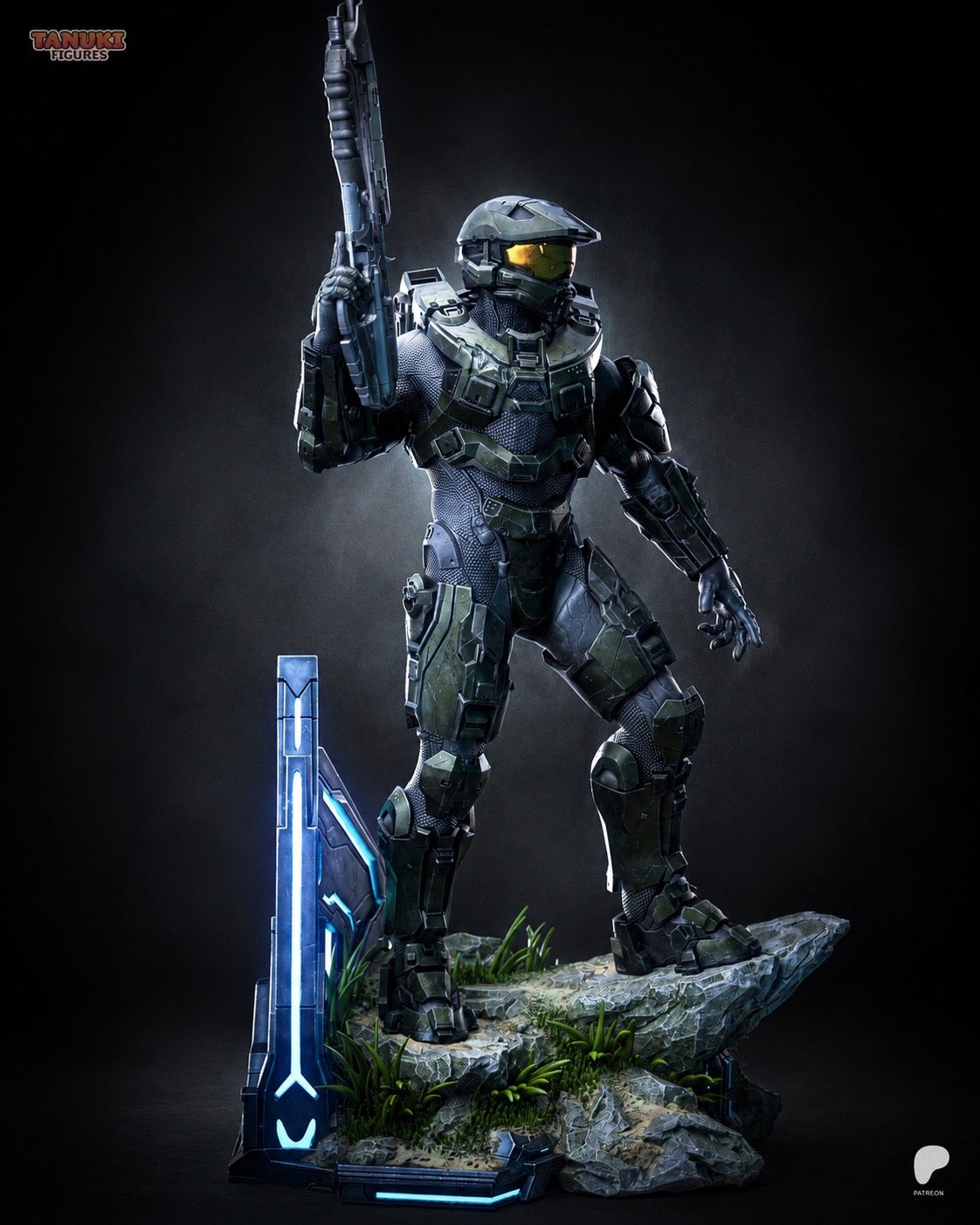 Master Chief | Halo 4 | Fan Art | Fully Magnetized Collectible Figurine