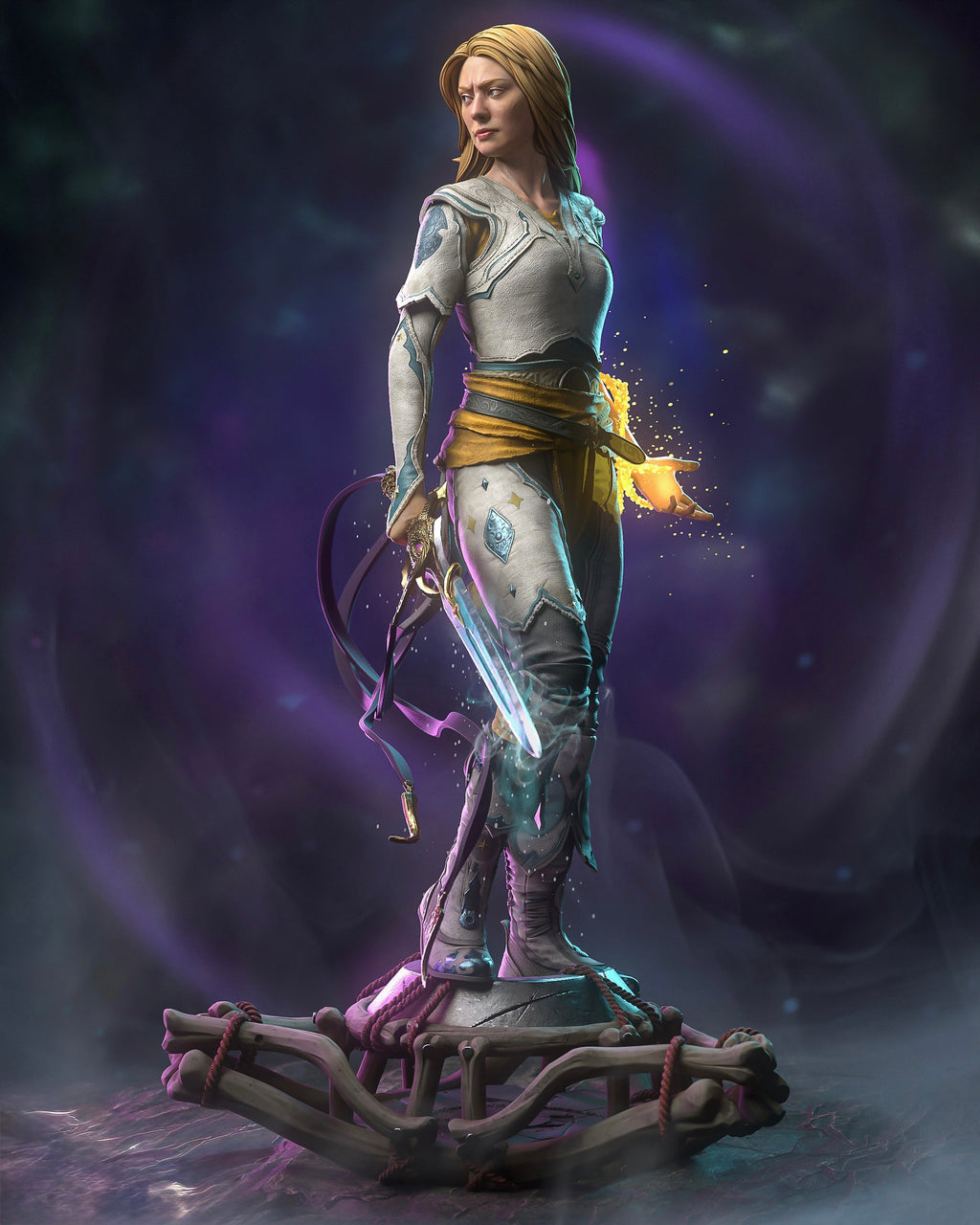 Faye | God of War Laufey Fan Art | Fully Magnetized Collectible Figurine